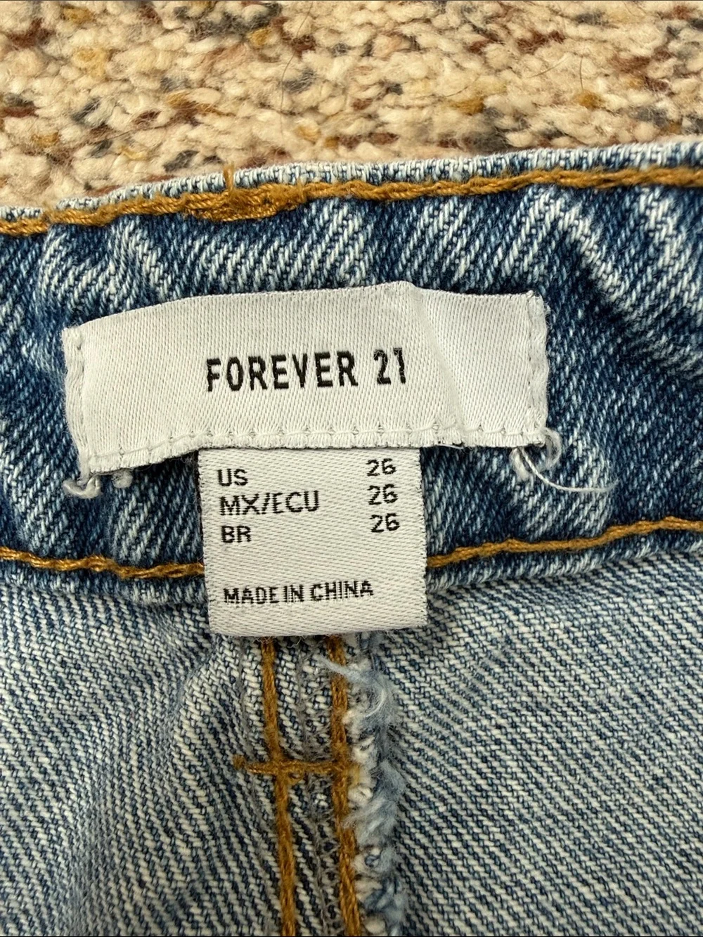 Forever 21 Distressed Denim Shorts